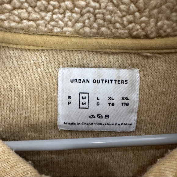 Urban Outfitters Vintage Deep Pile Jacket Pullover Size Medium - Picture 3 of 8